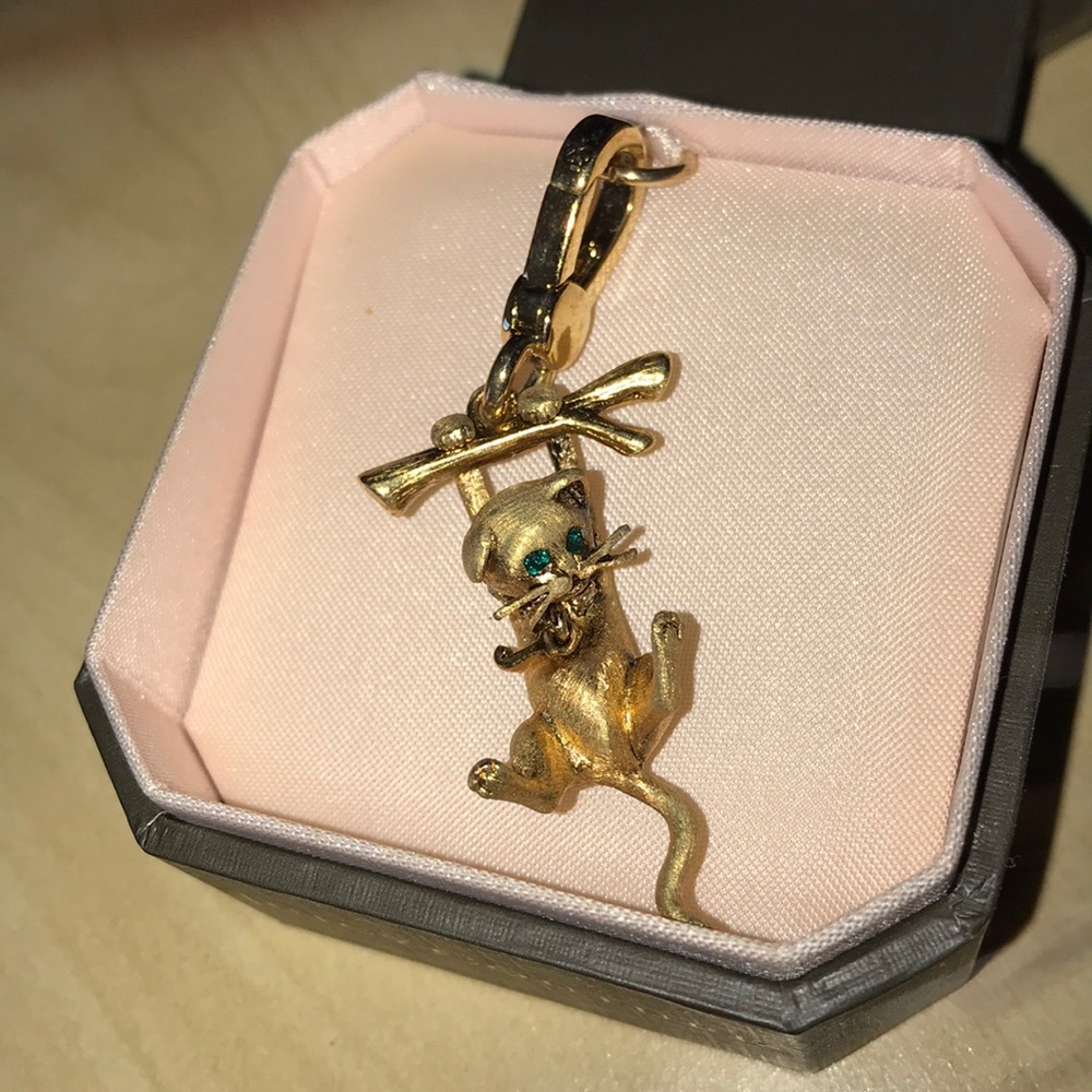 Juicy Couture cat charm